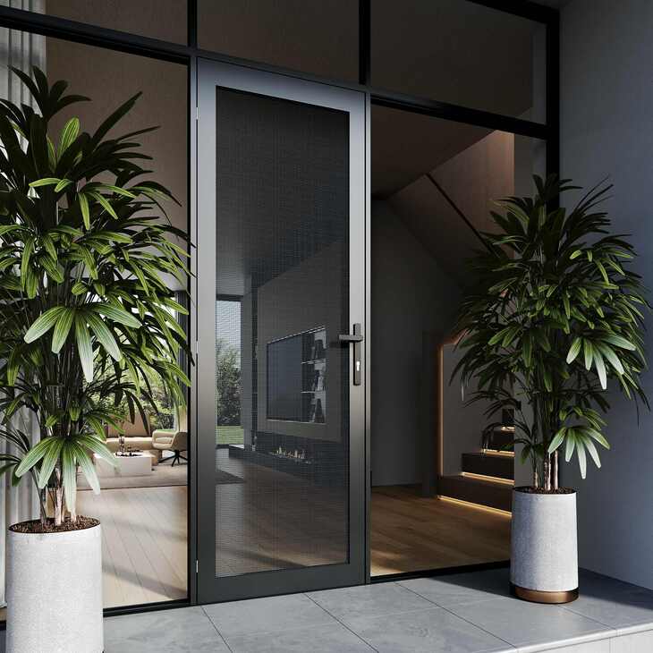 sliding patio security screen doors