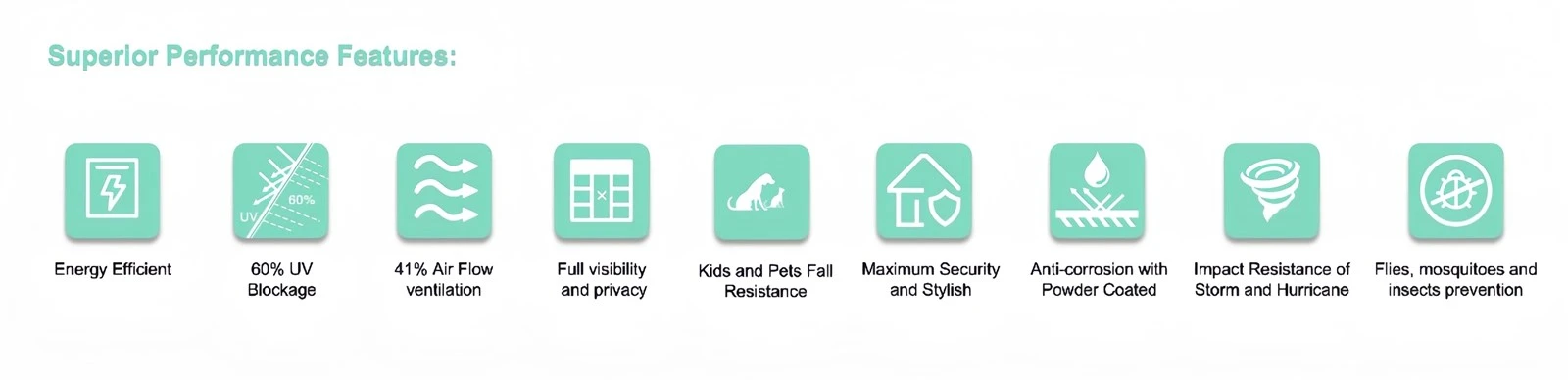 superior performance features